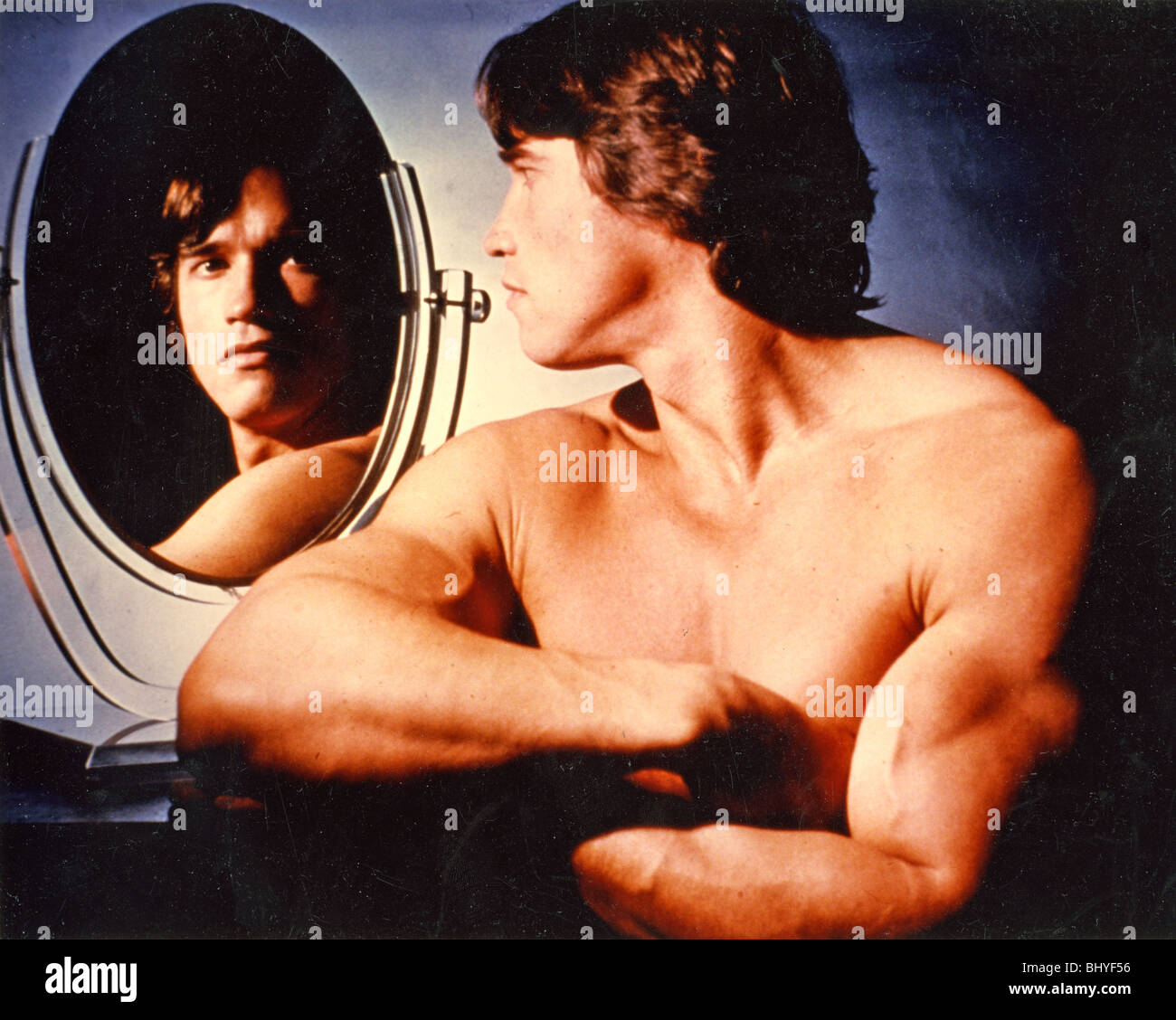 STAY HUNGRY - 1976 UA film with Arnold Schwarzenegger Stock Photo