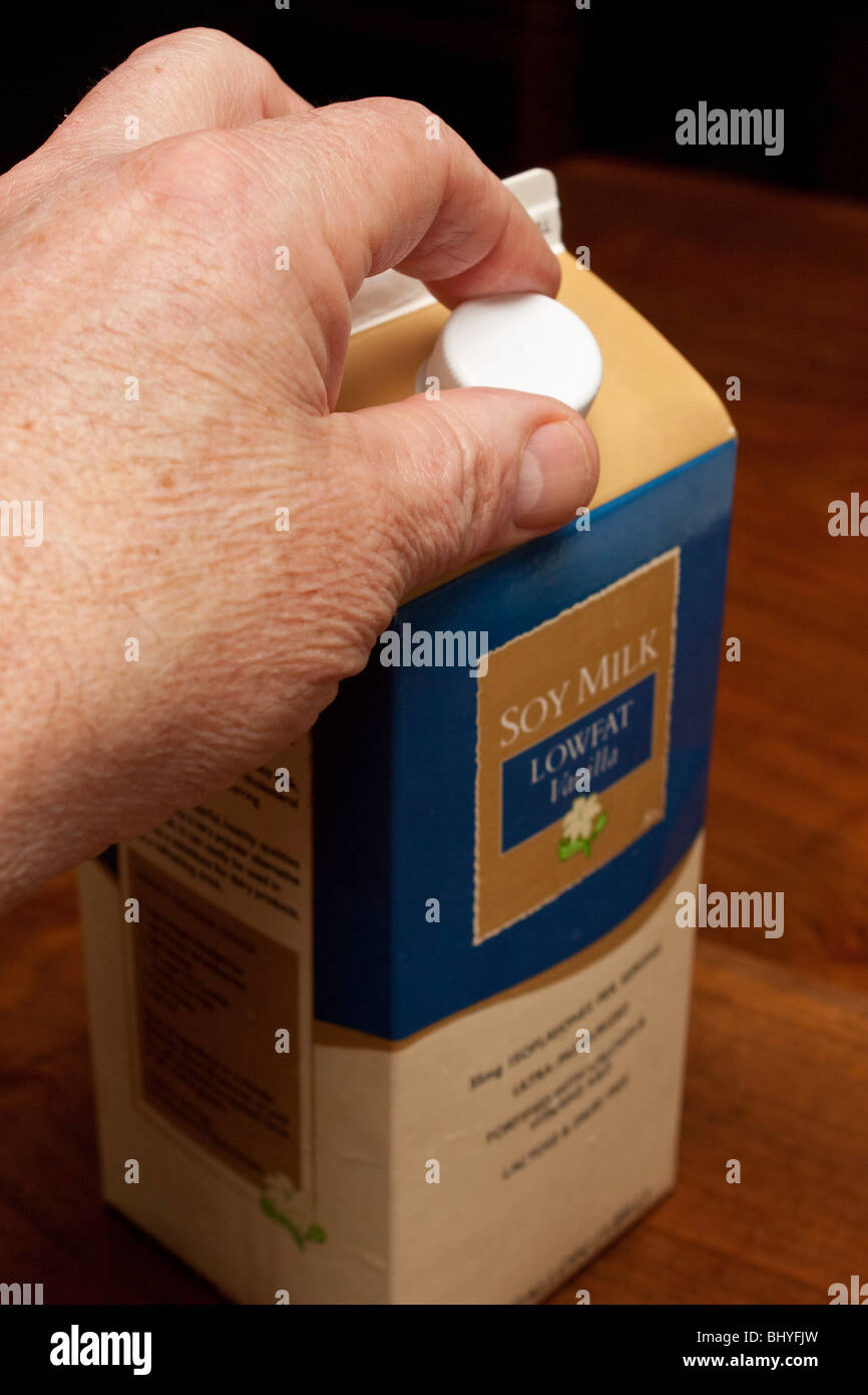 Soy Milk Container High Resolution Stock Photography and Images Alamy