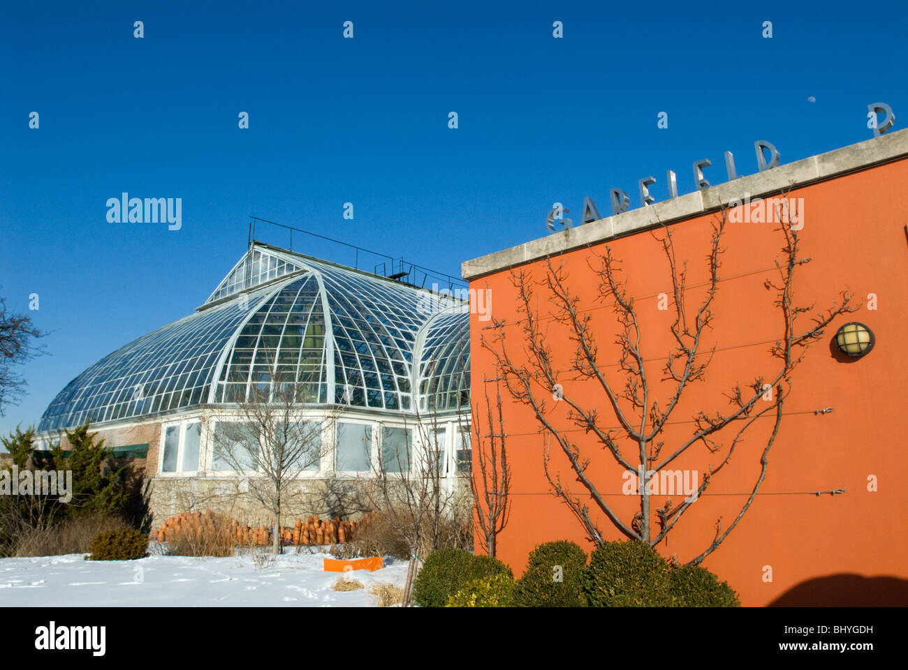 Garfield Park Conservatory, Chicago, Illinois Stock Photo Alamy