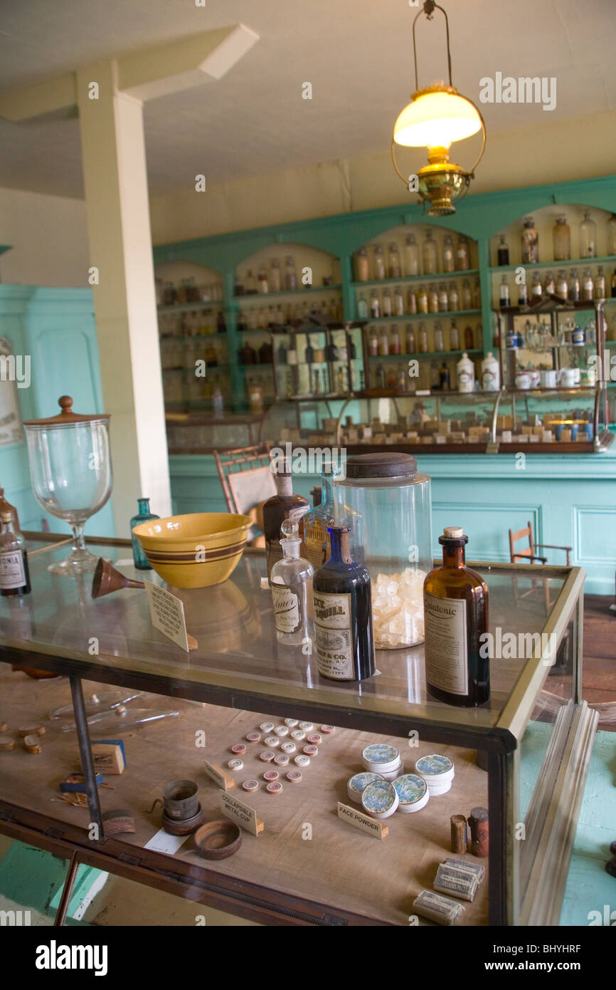 Grant's Drug Store Pilaster House Stock Photo Alamy