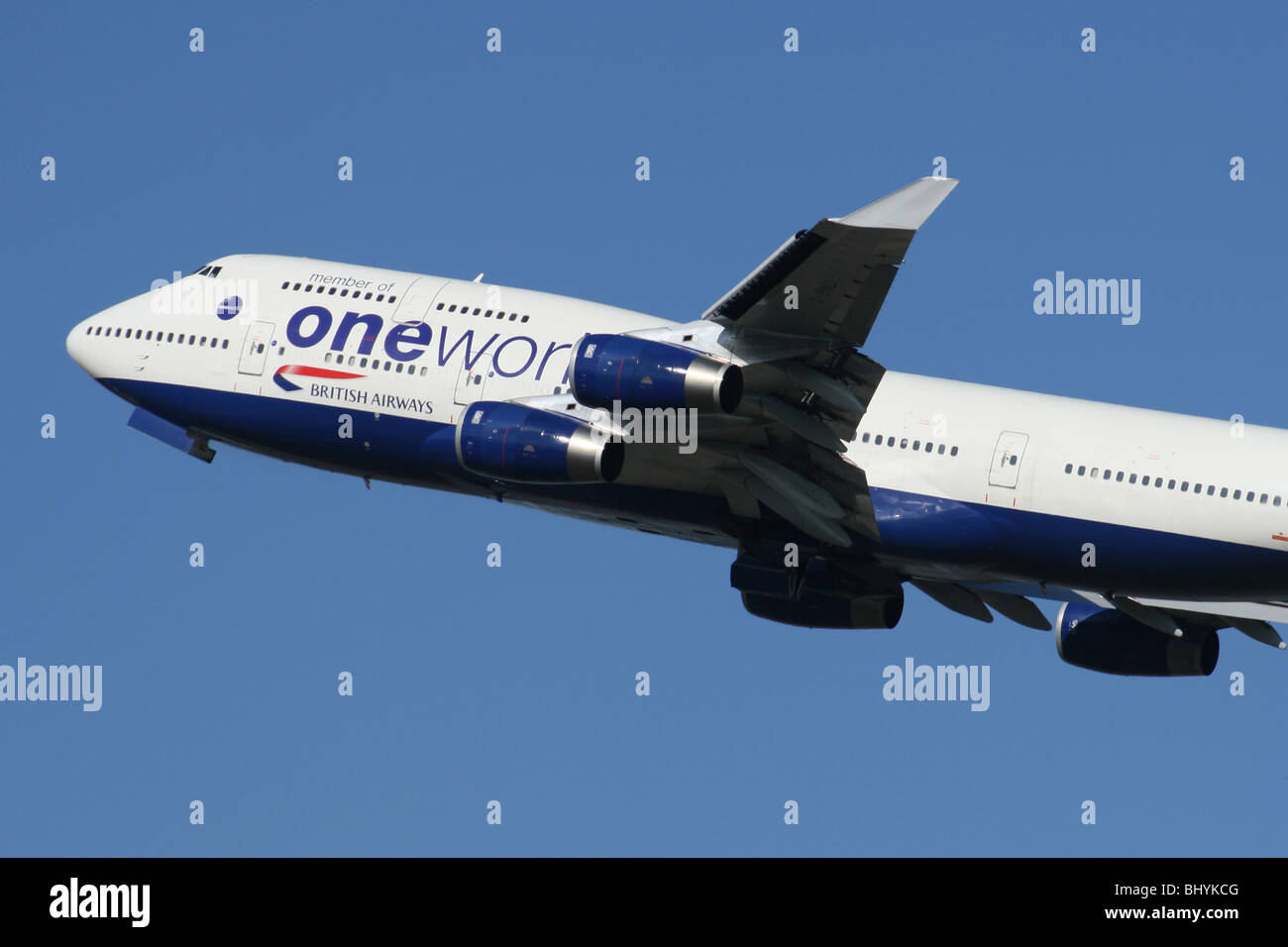 BA BRITISH AIRWAYS ONE WORLD ALLIANCE Stock Photo Alamy