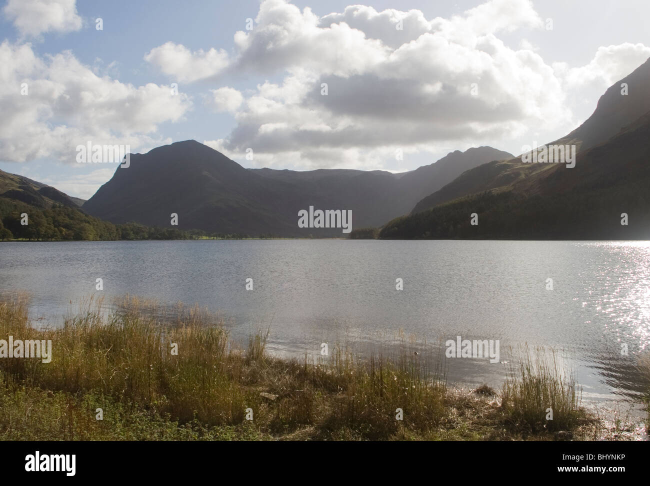 Buttermere & Fleetwith Pike, Lake District National Park, UK Stock Photo