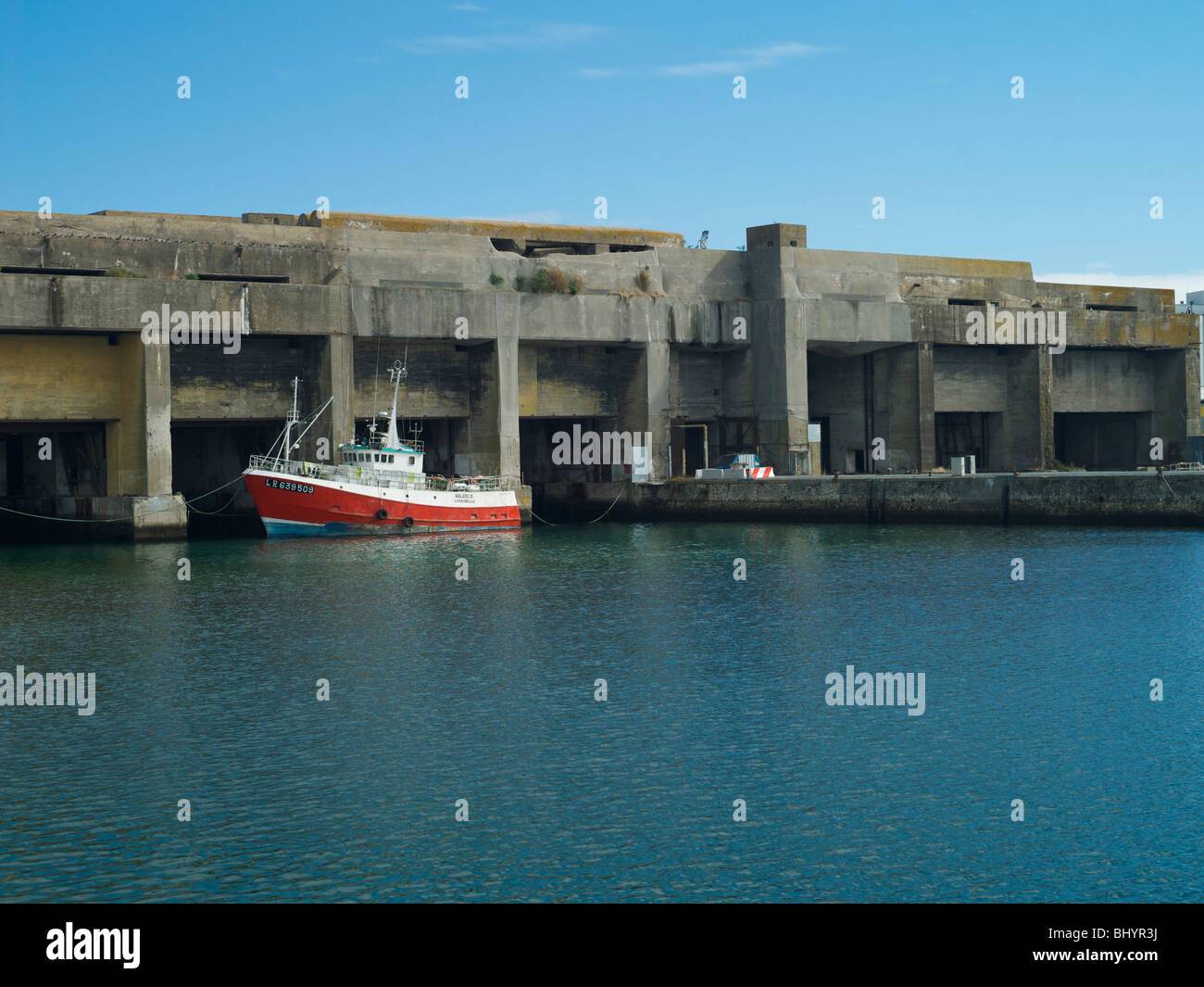 German U Boat base in La Pallice La Rochelle France Stock Photo - Alamy