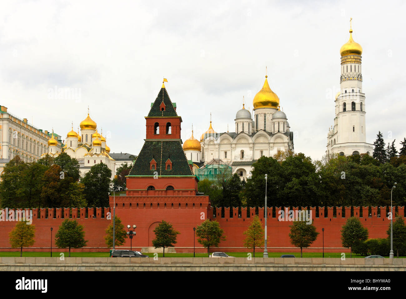 The Main Square of the Moscow Kremlin with a View of the Archangel