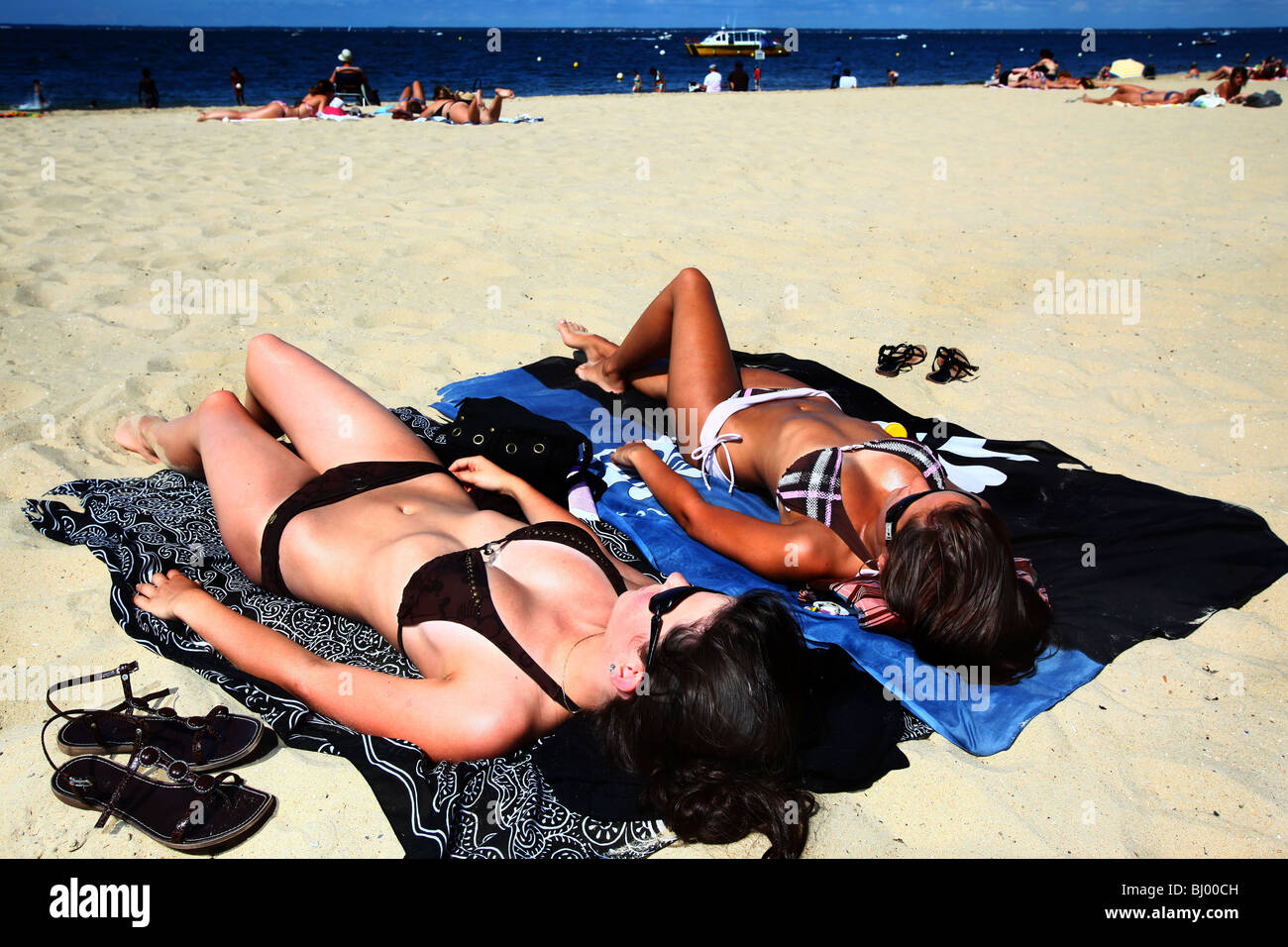 Arcachon (33) : Tan Stock Photo