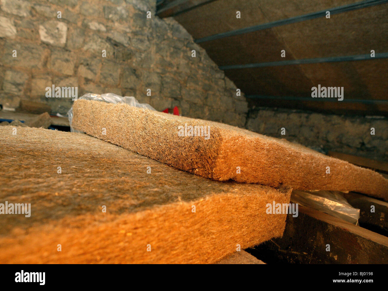 Picture of Eco-friendly insulation materials: hemp Stock Photo - Alamy
