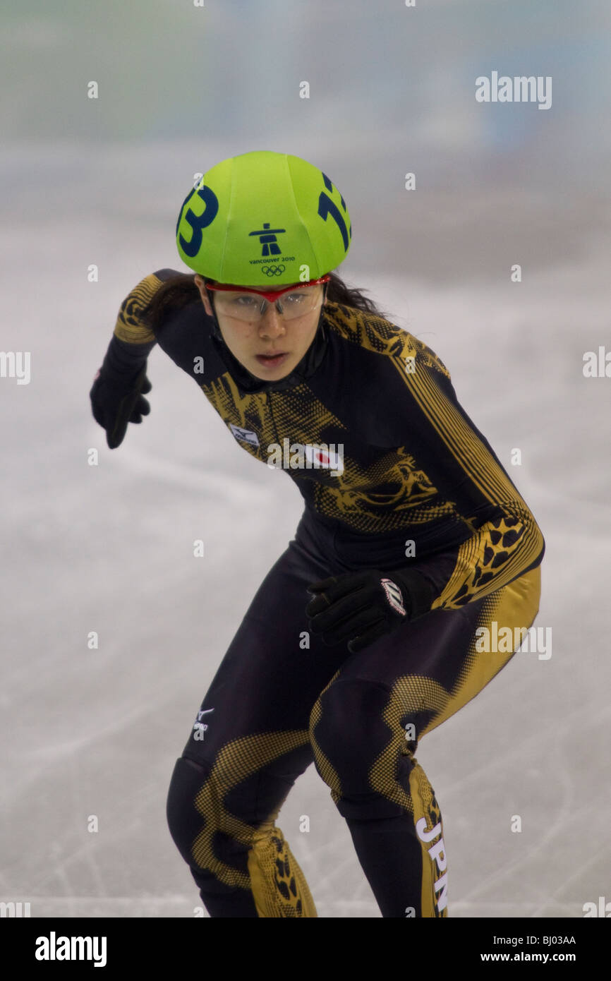 Mika Ozawa (JPN) 133 competing in the Short Track Speed Skating Women