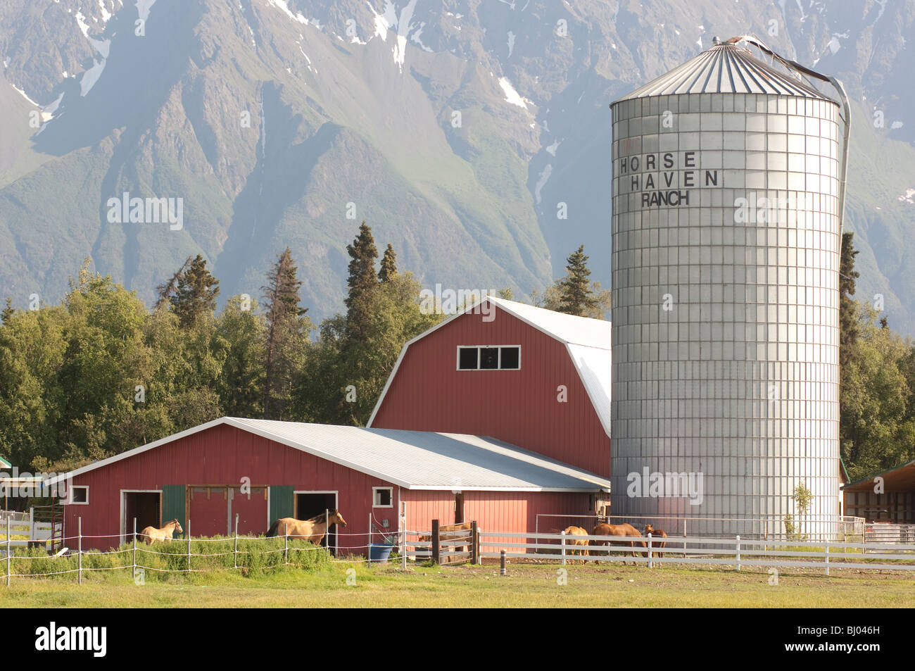 Barn palmer alaska hi-res stock photography and images - Alamy