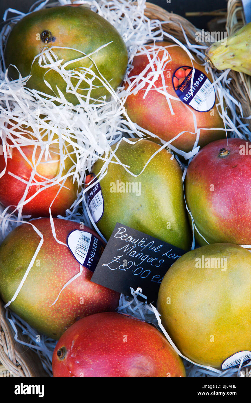 Mango display outside shop hires stock photography and images Alamy