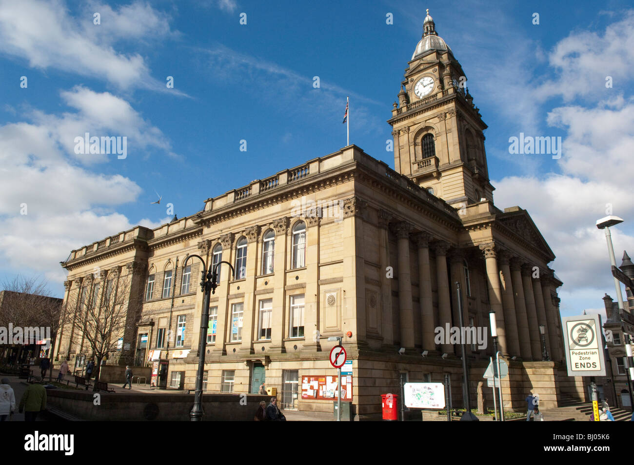Morley Town Hall, Leeds Stock Photo Alamy