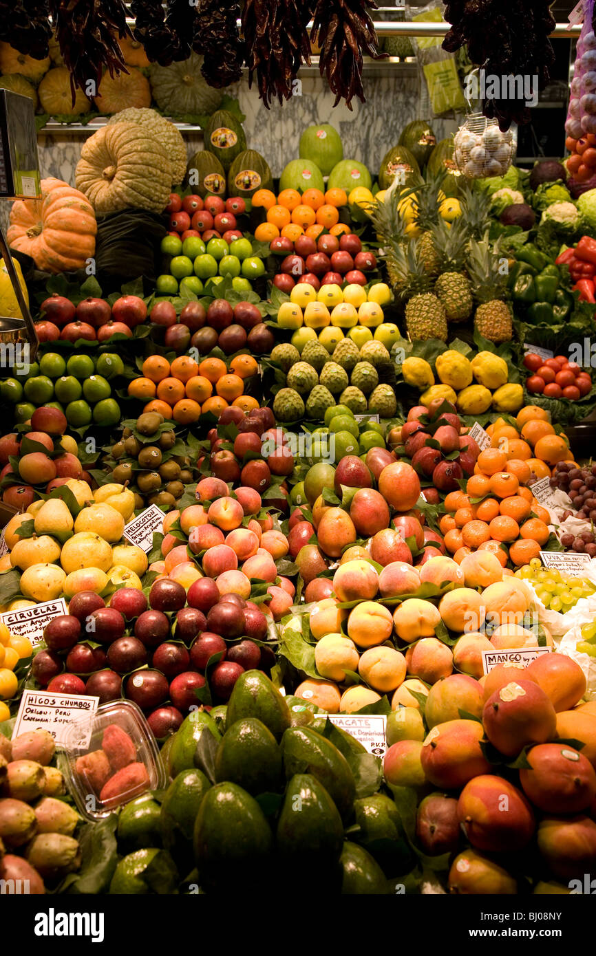 St Josep La Boqueria Mercat Barcelona Spain Stock Photo Alamy st-josep-la-boqueria-mercat-barcelona-spain-stock-photo-alamy