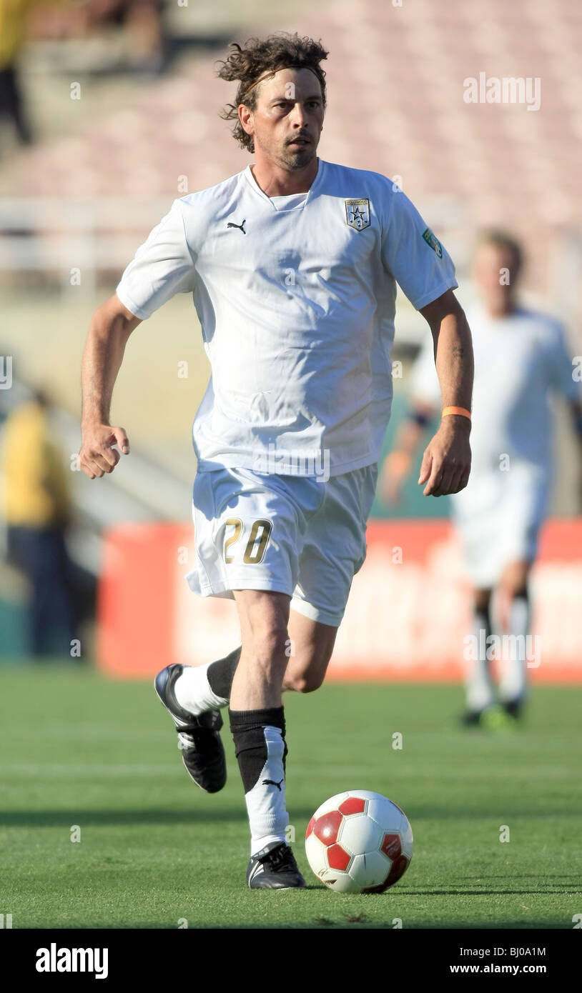 SKEET ULRICH HOLLYWOOD UNITED CELEBRITY MATCH BEFORE CHELSEA V INTER