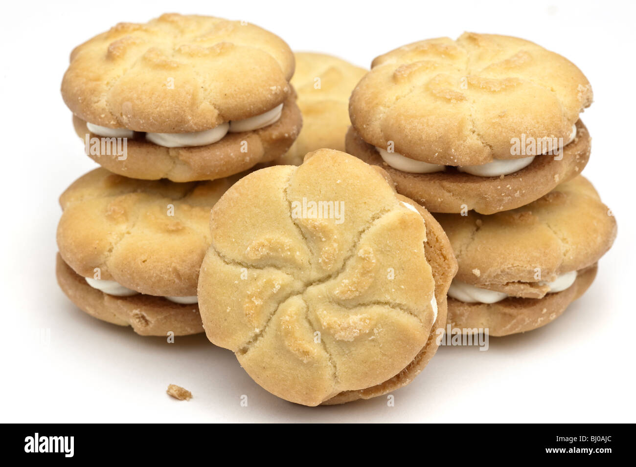 Jam and cream biscuits hires stock photography and images Alamy