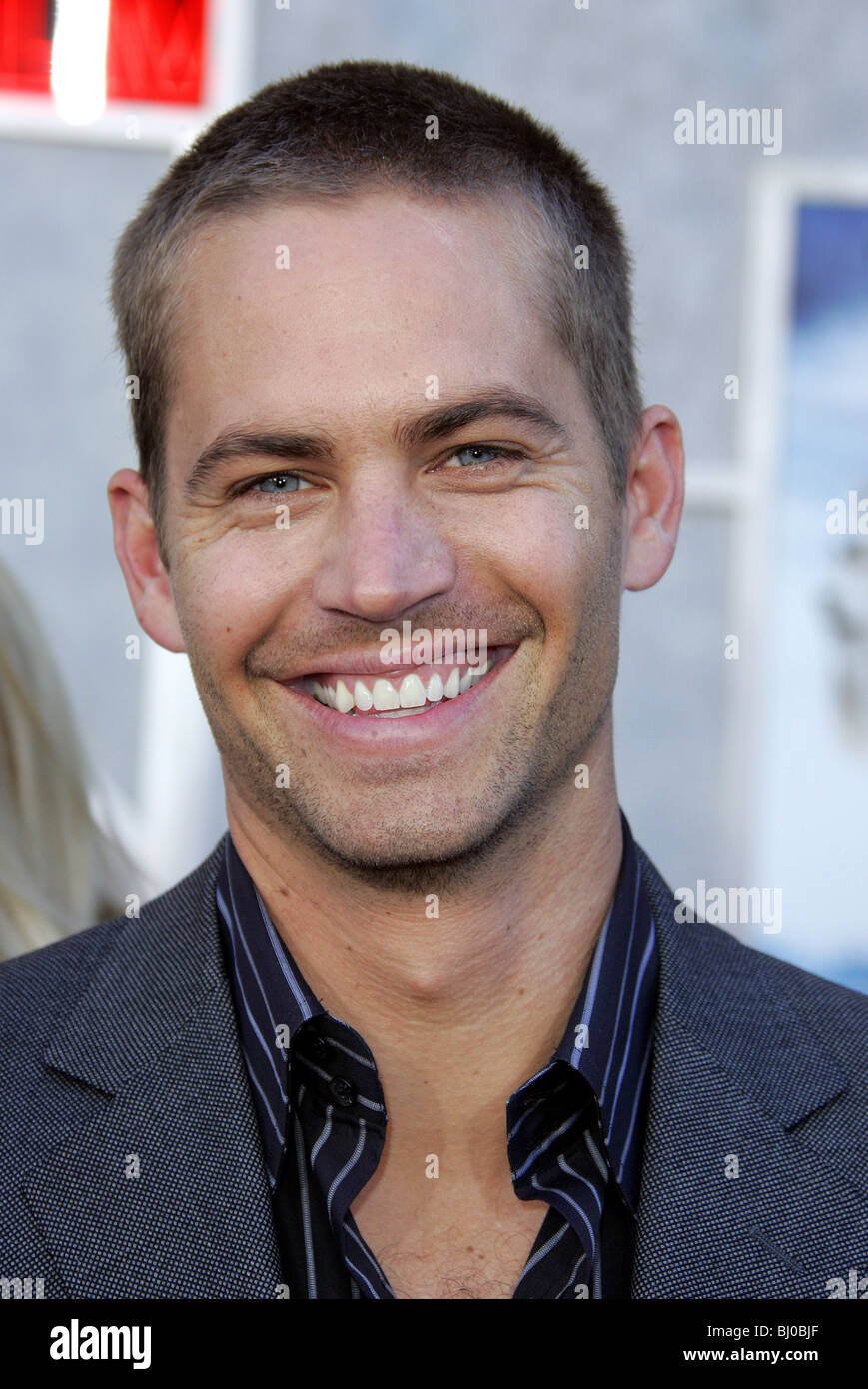 PAUL WALKER EIGHT BELOW WORLD PREMIERE HOLLYWOOD LOS ANGELES USA 12 February 2006 Stock Photo