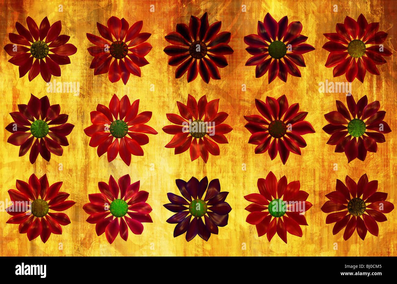 Floral Grunge Love Background With Dried Flowers Stock Photo - Alamy