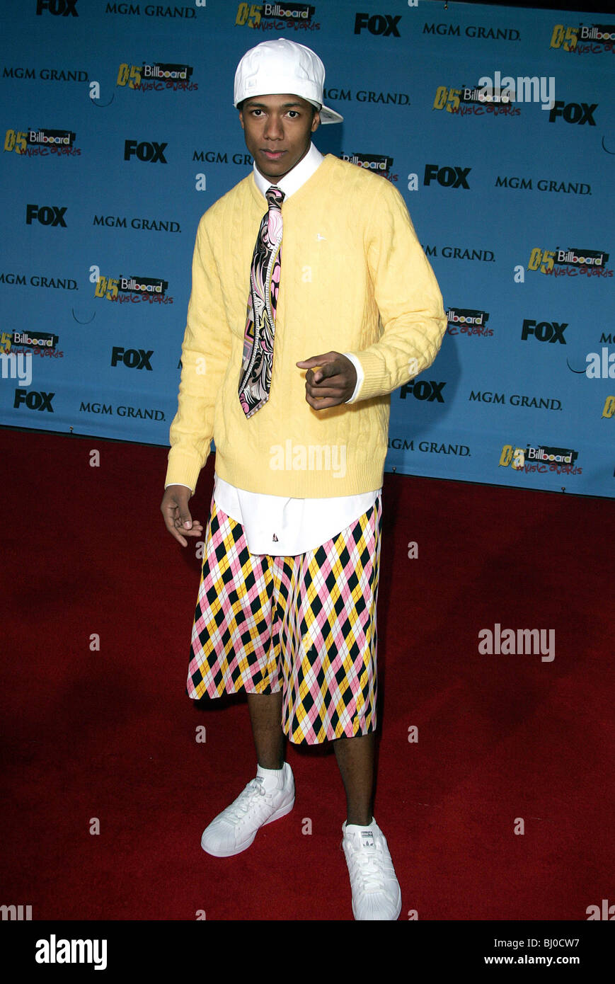 NICK CANNON ACTOR MGM GRAND ARENA LAS VEGAS USA 06/12/2005 Stock Photo