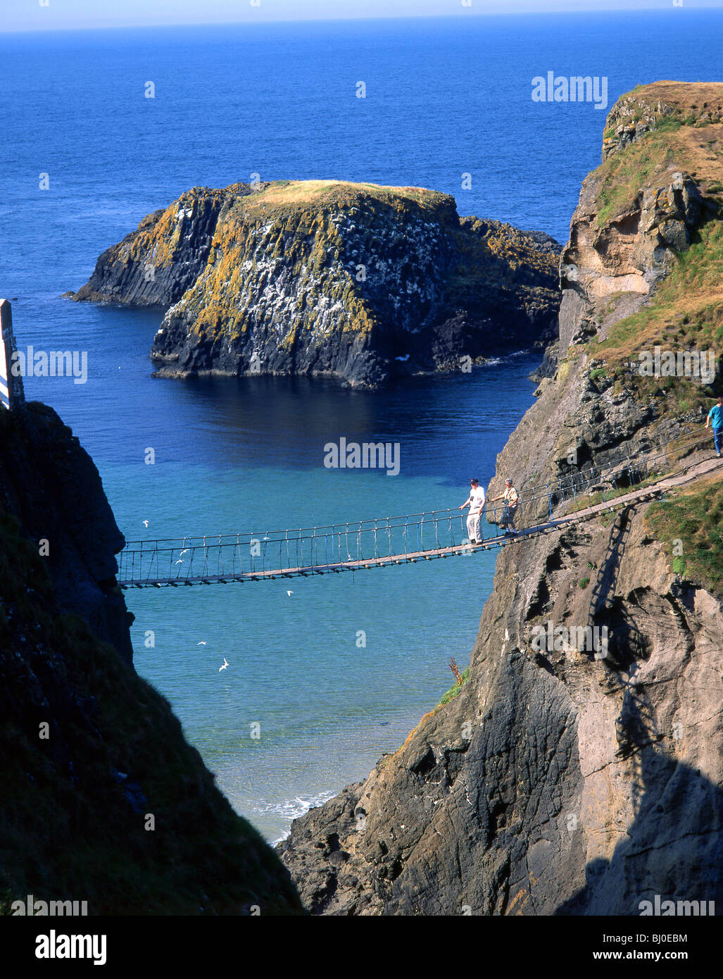 CarrickaRede Rope Bridge, near Ballintoy, County Antrim, Northern