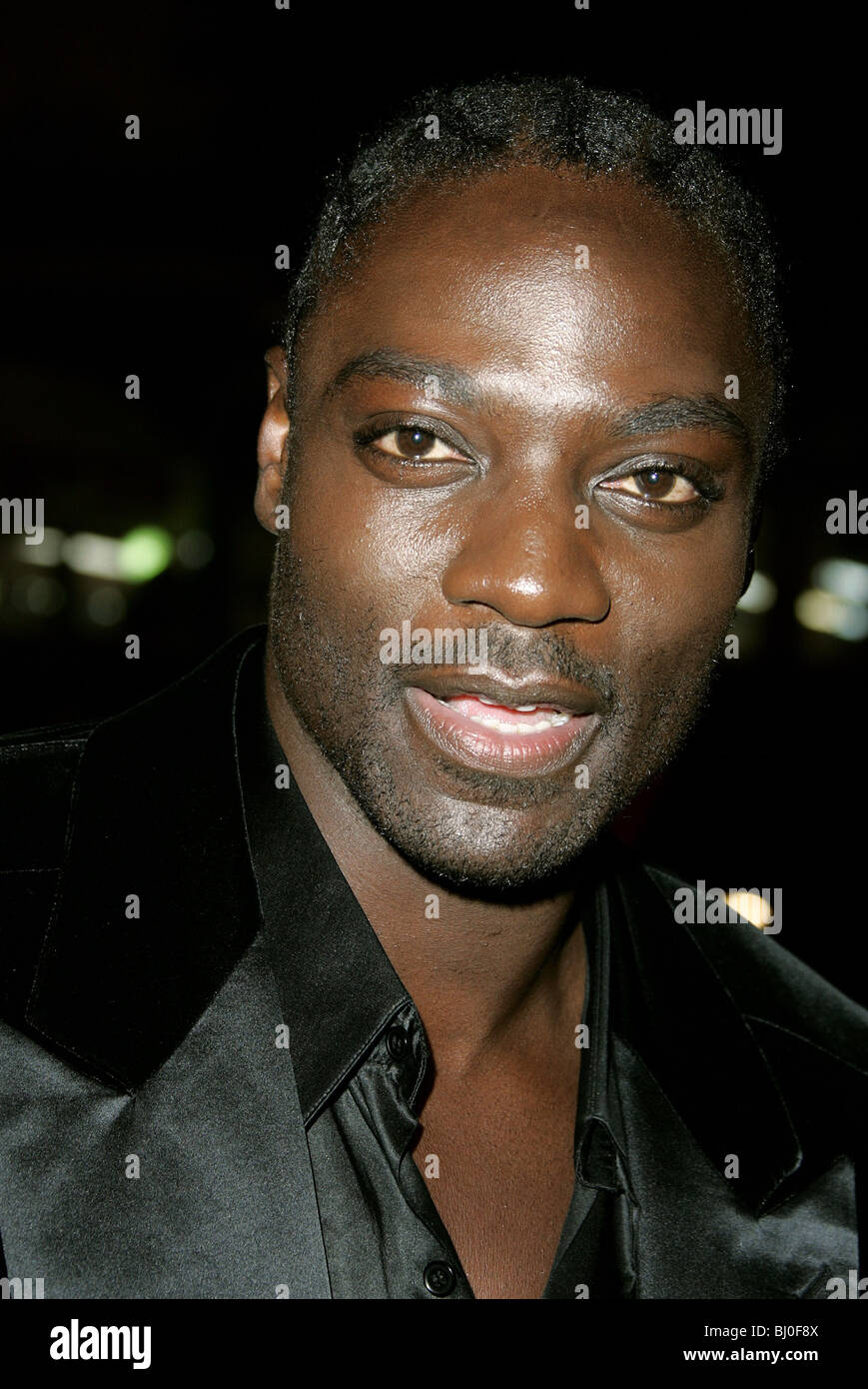 ADEWALE AKINNUOYE-AGBAJE ACTOR CHINESE THEATRE  HOLLYWOOD LOS ANGELES  USA 02/11/2005 Stock Photo