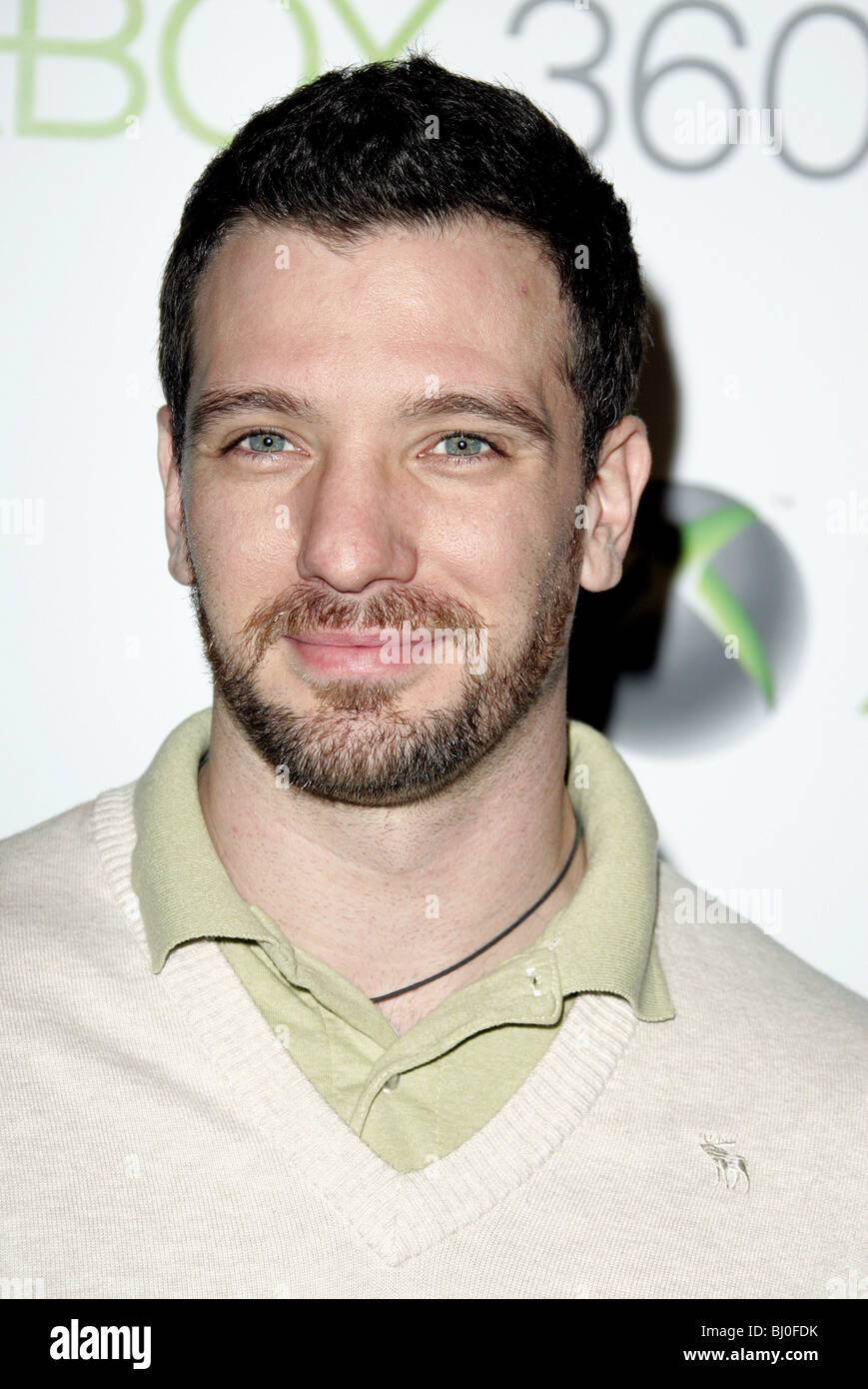 JC CHASEZ SINGER PRIVATE HOME  HOLLYWOOD HILLS  LOS ANGELES  USA 16/11/2005 Stock Photo