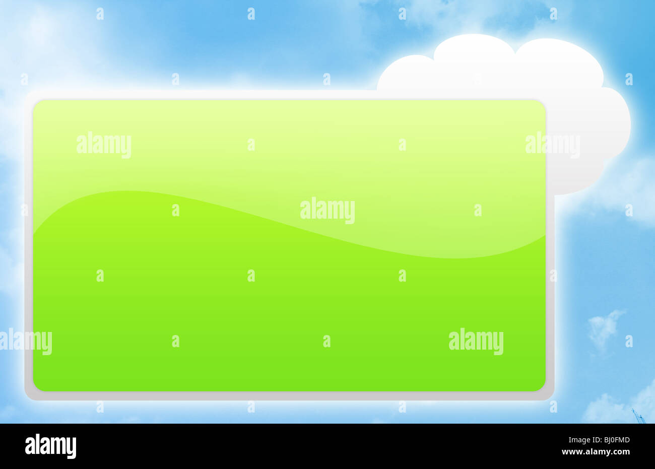 Billboard Advertising Space as a Clip Art Stock Photo - Alamy