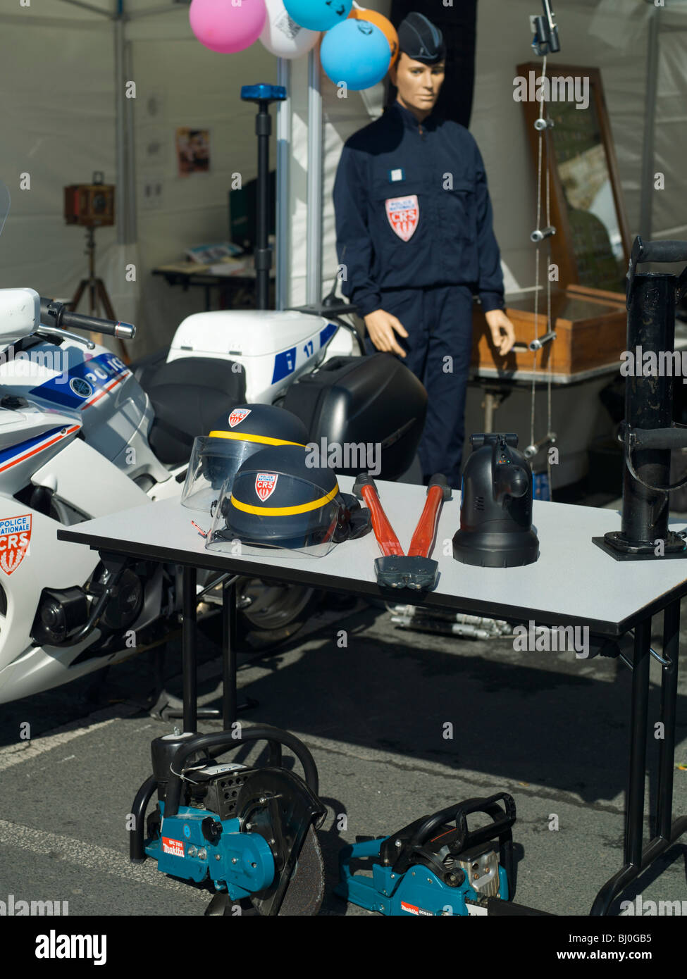 Police riot equipment France Stock Photo - Alamy