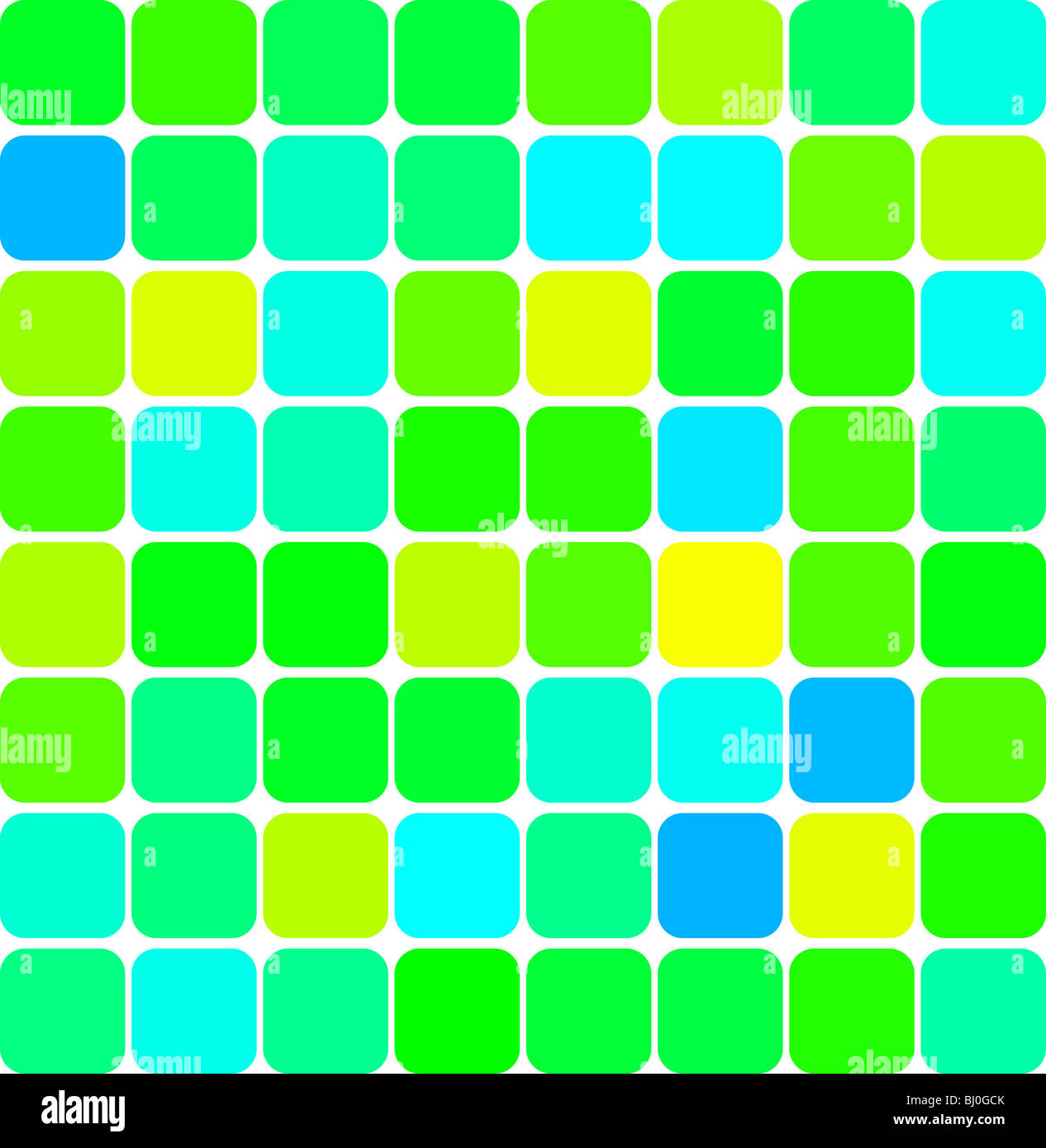 Abstract background illustration of colored tile mosaic Stock Photo - Alamy