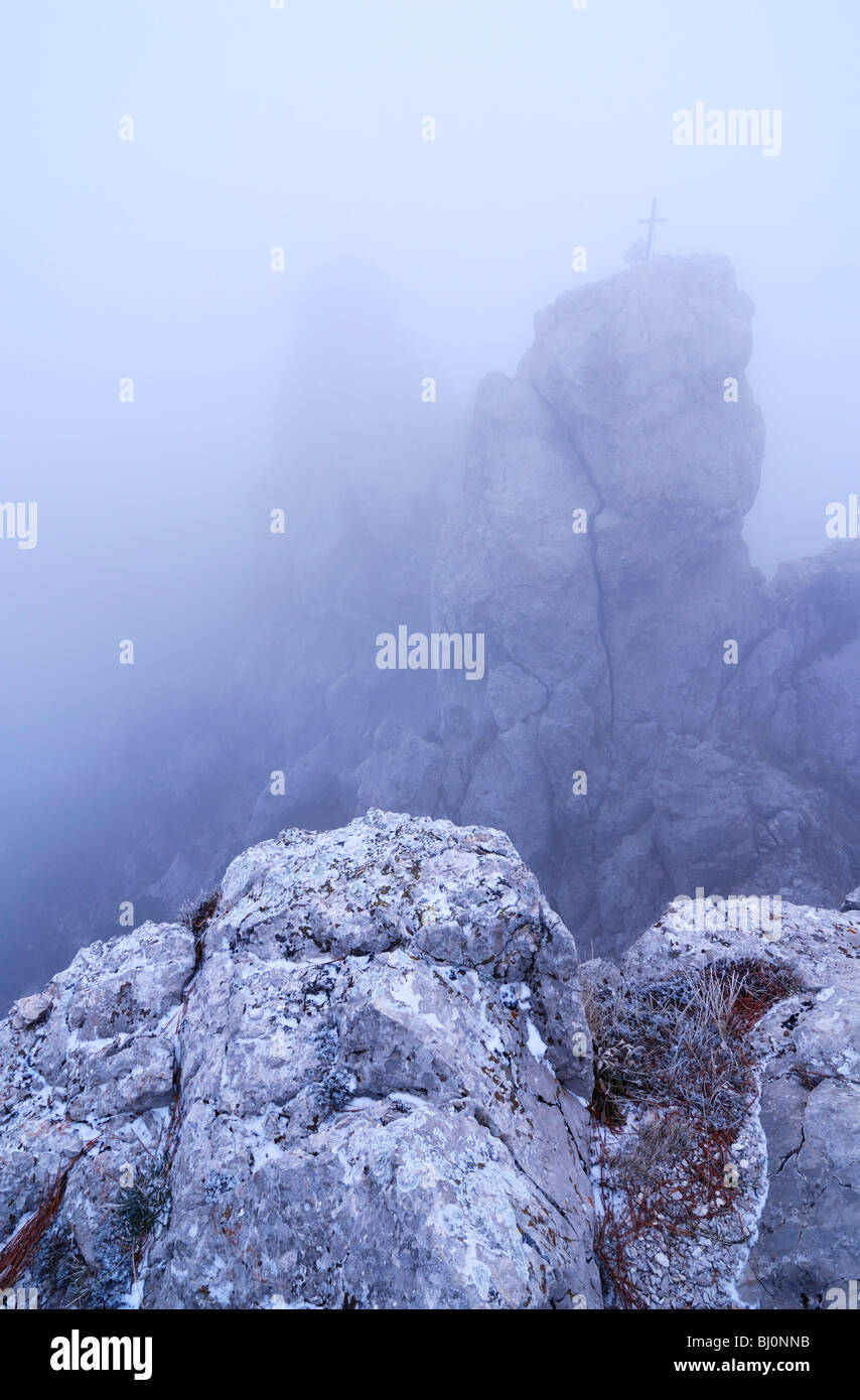peak at ai-petri mountain on crimea Stock Photo