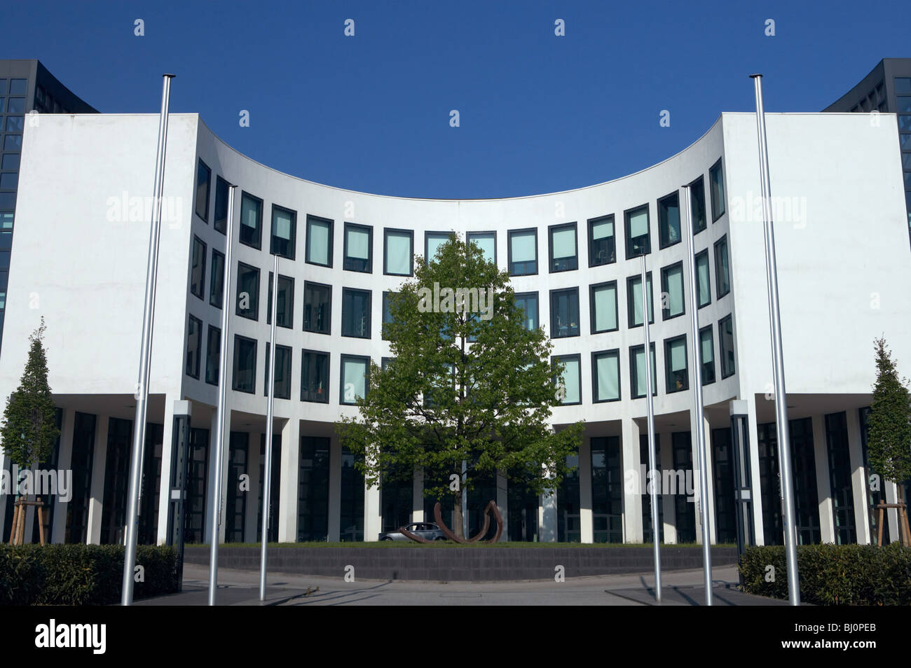 Attorney General of Germany, seat of the Federal Prosecutor General in Karlsruhe, Germany Stock Photo