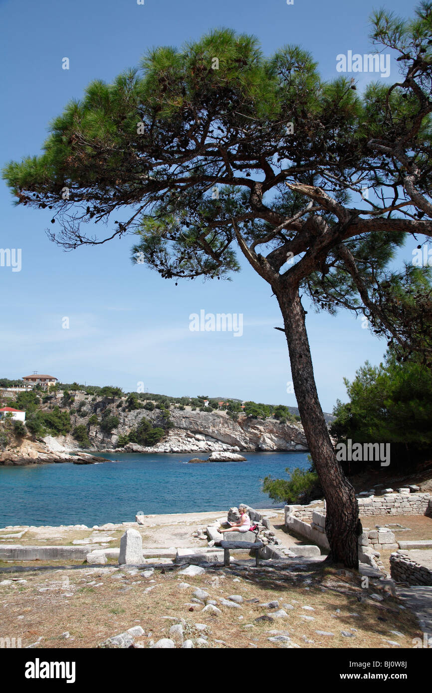 Aliki, Thassos, Greece, Sept 2009 Stock Photo - Alamy