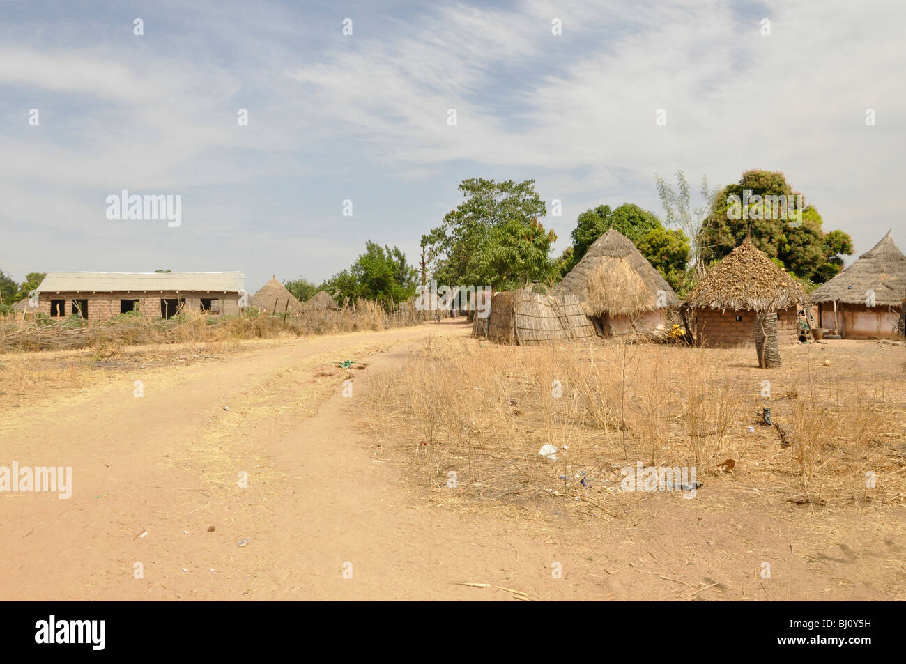 Homes in village in gambia hires stock photography and images Alamy