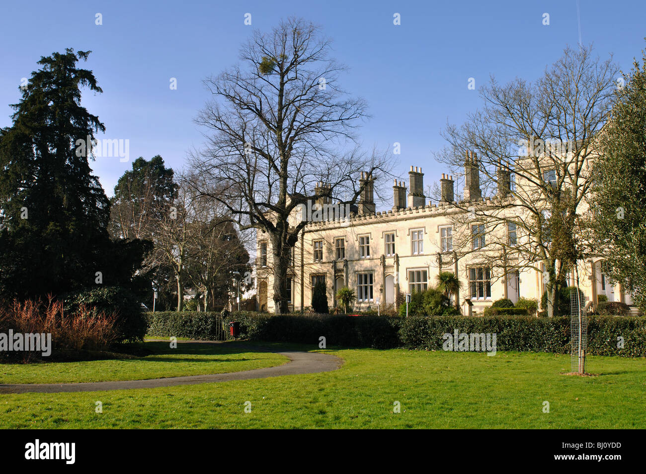 Wellington Square, Cheltenham, Gloucestershire, England, UK Stock Photo