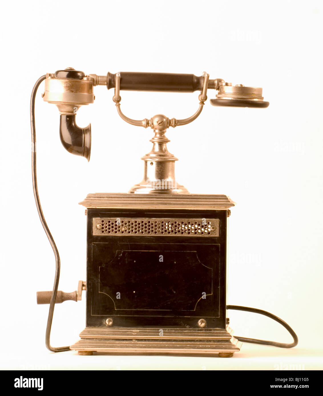 old telephone (1900 Stock Photo Alamy