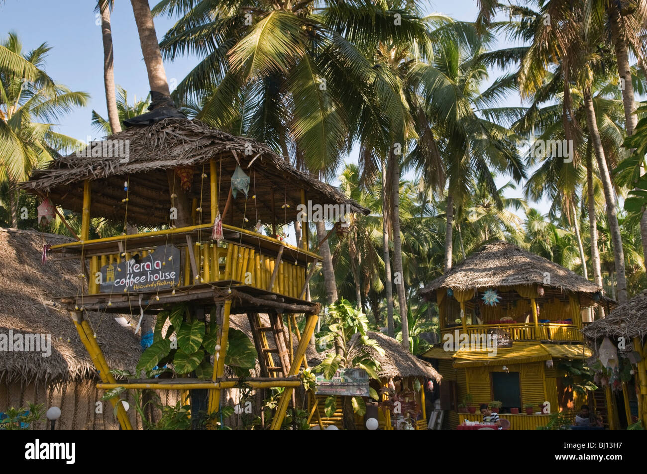 Kerala Coffee House Varkala Kerala India Stock Photo Alamy