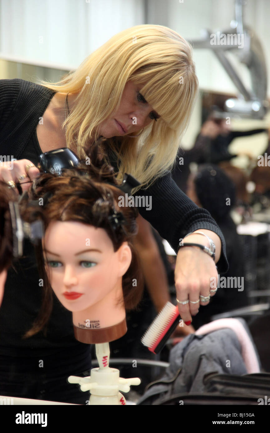 Hairdressing train hires stock photography and images Alamy