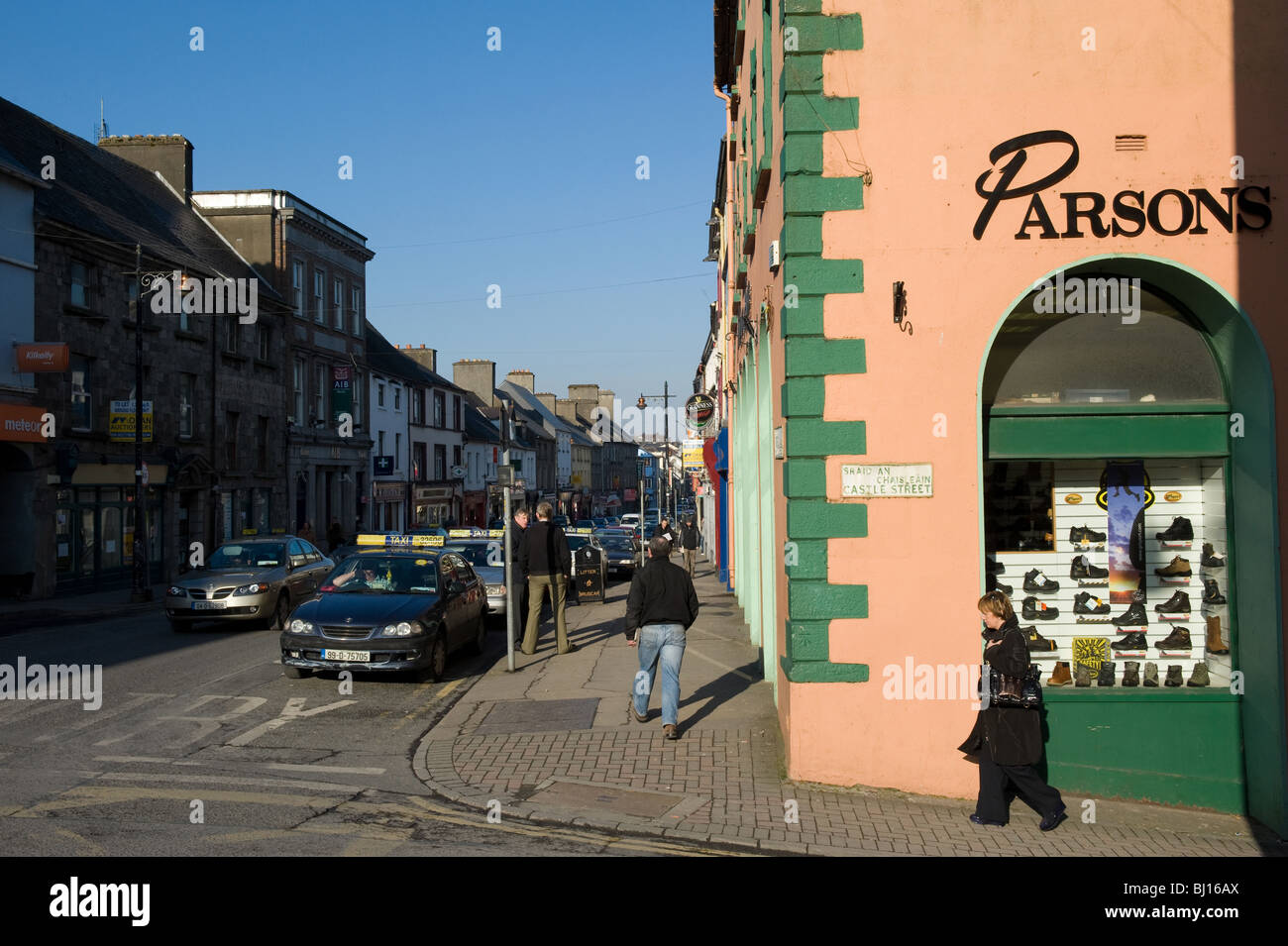 Market Street, Castlebar, Co. Mayo, Ireland Stock Photo Alamy