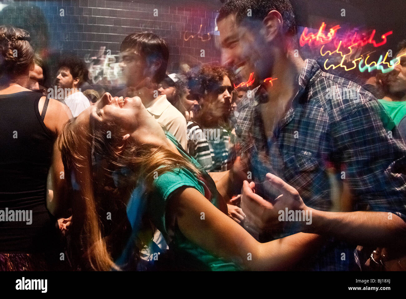 Zizek Electro, Cumbia and Reggaeton party at Niceto Club, Buenos Aires Stock Photo