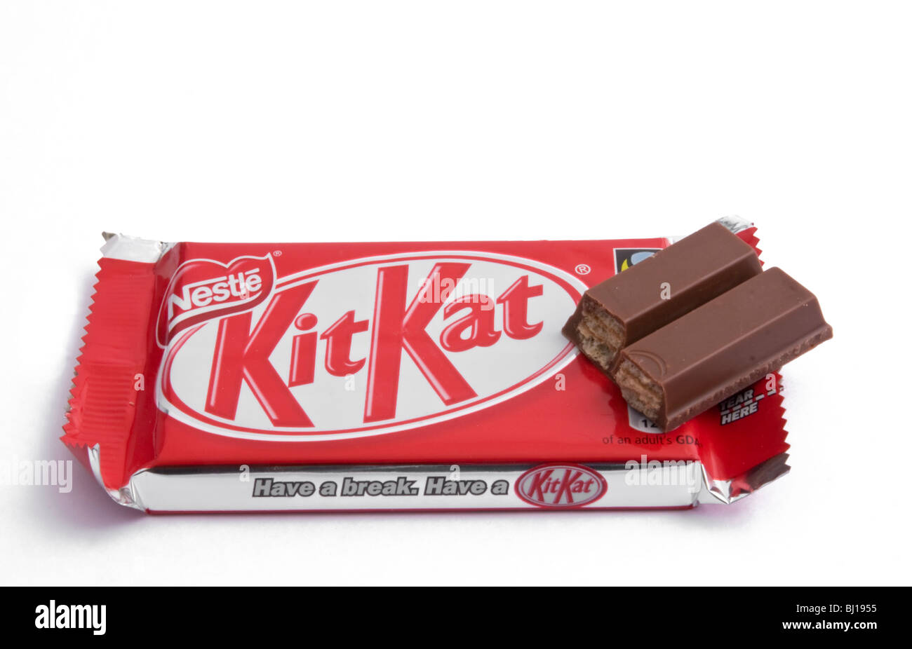 Kit Kat chocolate bar Stock Photo Alamy