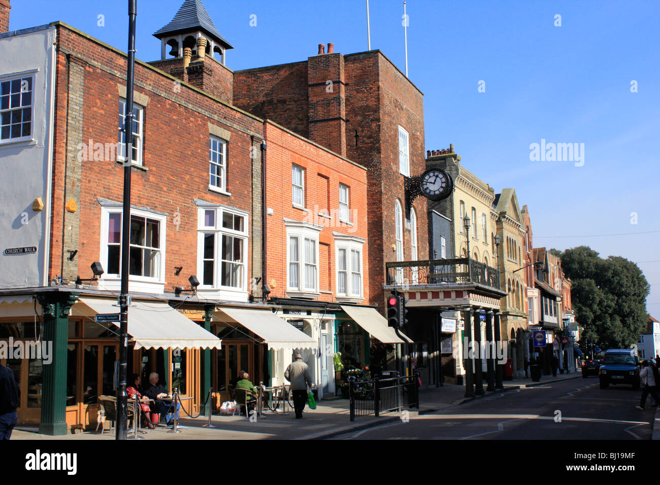Maldon town centre essex england uk gb Stock Photo Alamy