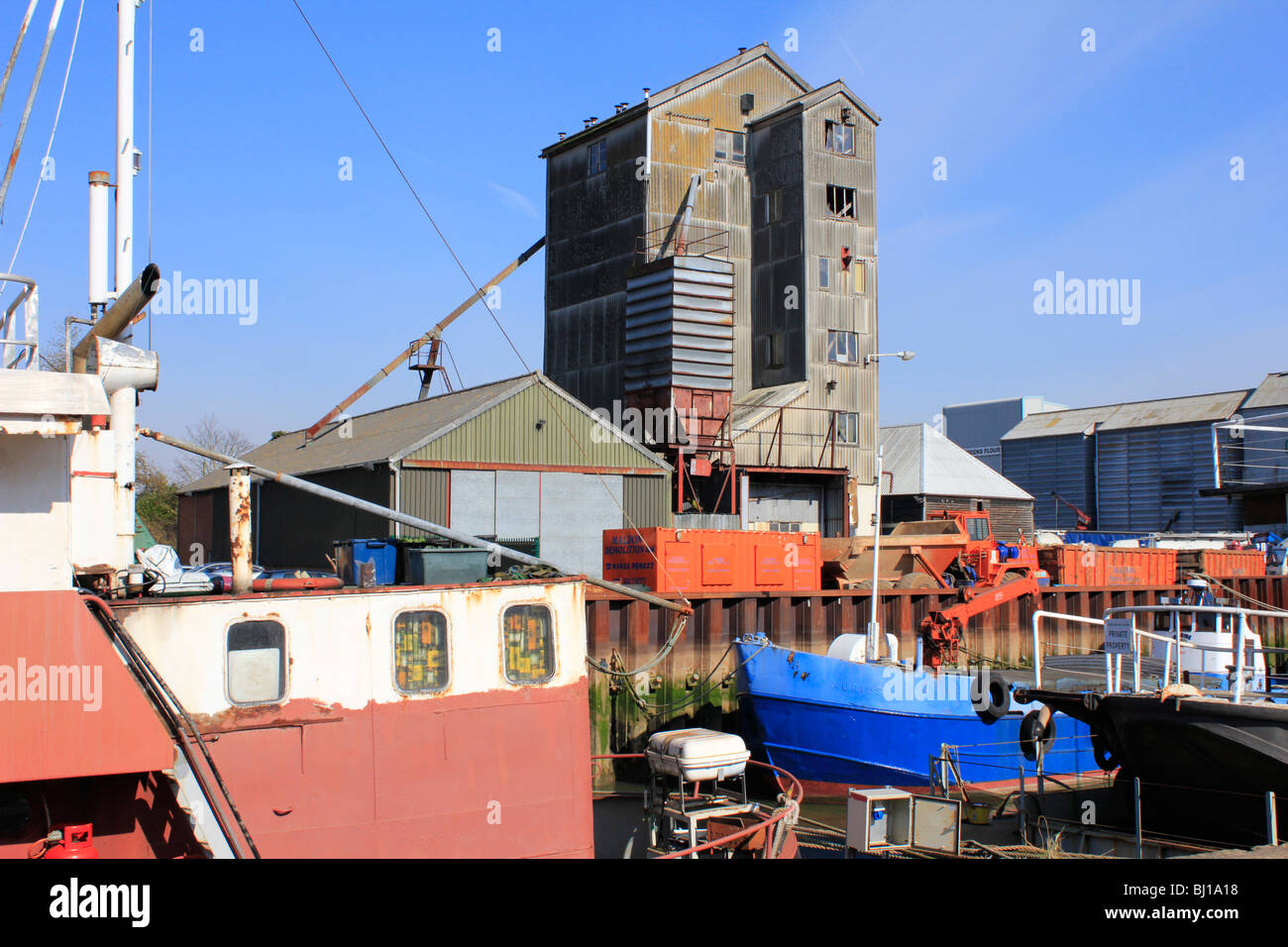 Maldon town centre riverside essex england uk gb Stock Photo Alamy