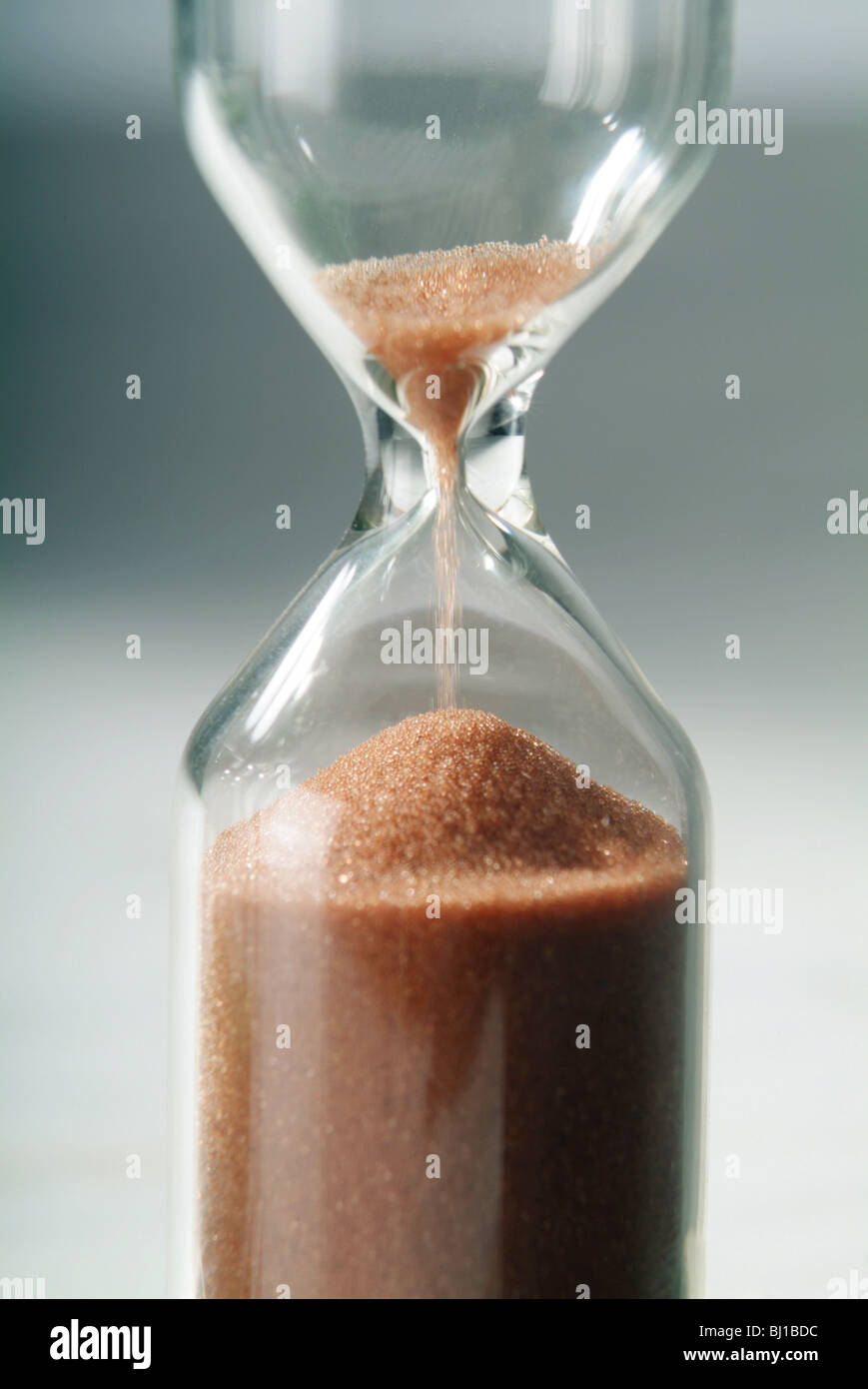 Sandglass Measuring Time Stock Photo Alamy