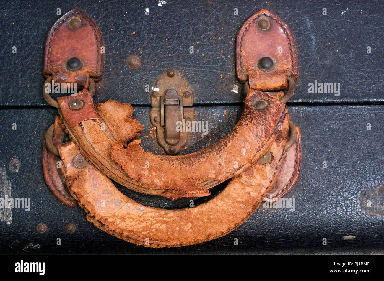 old suitcase handles
