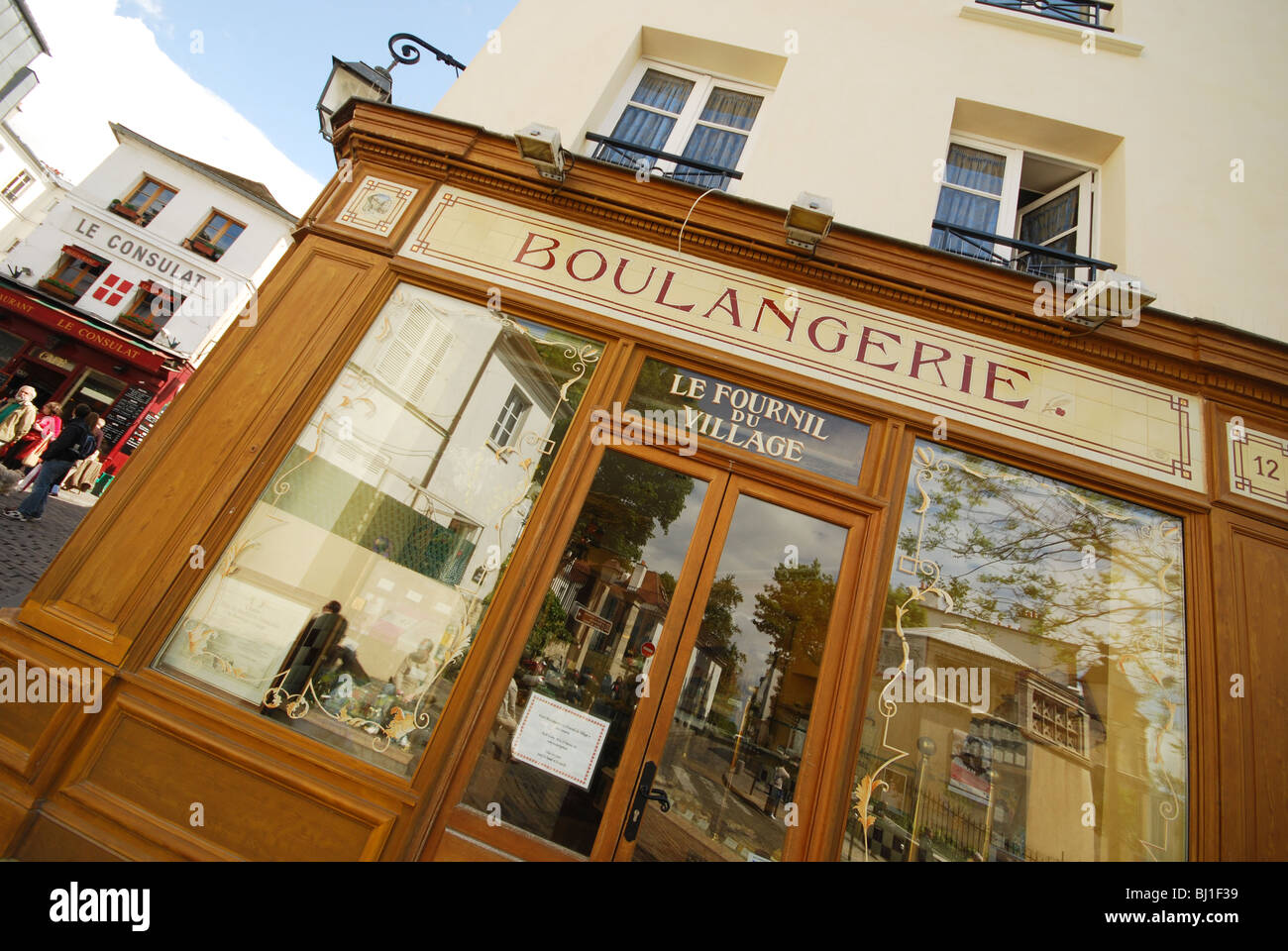 colourful shop front Montmartre Paris France Stock Photo Alamy