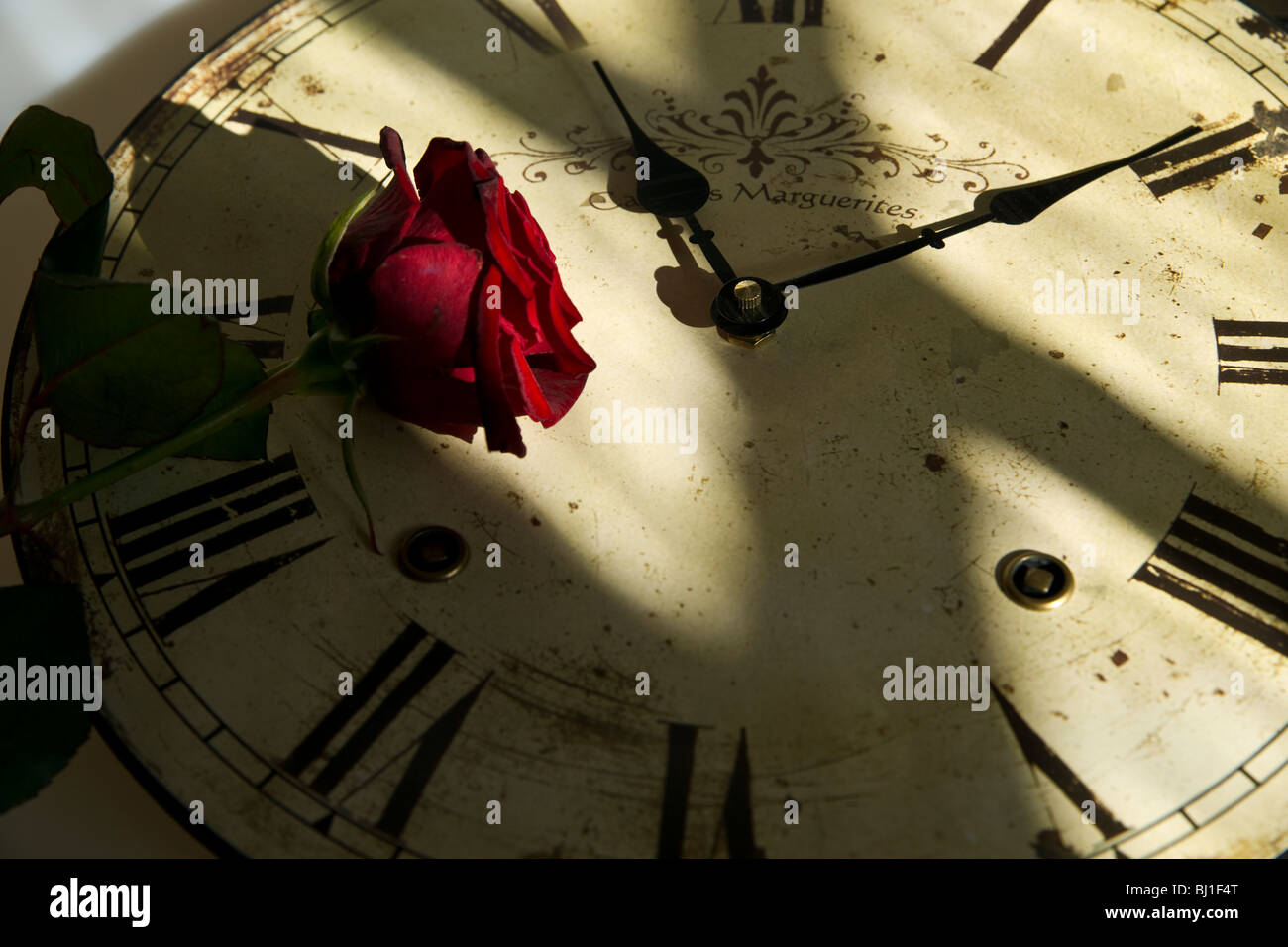 Vintage clock numerals hi-res stock photography and images - Alamy