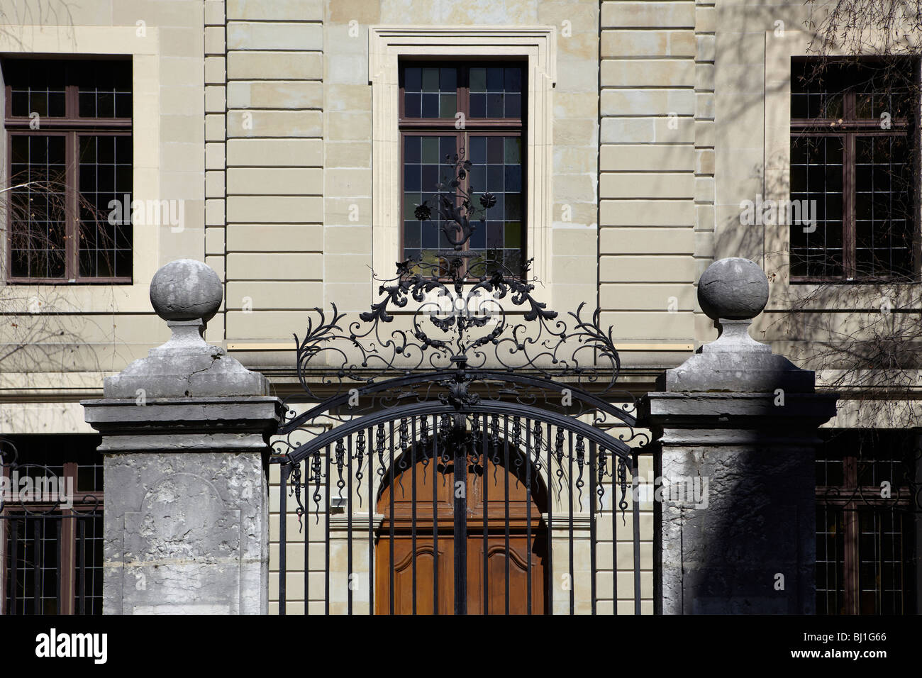 Windows in Geneva, Switzerland Stock Photo - Alamy