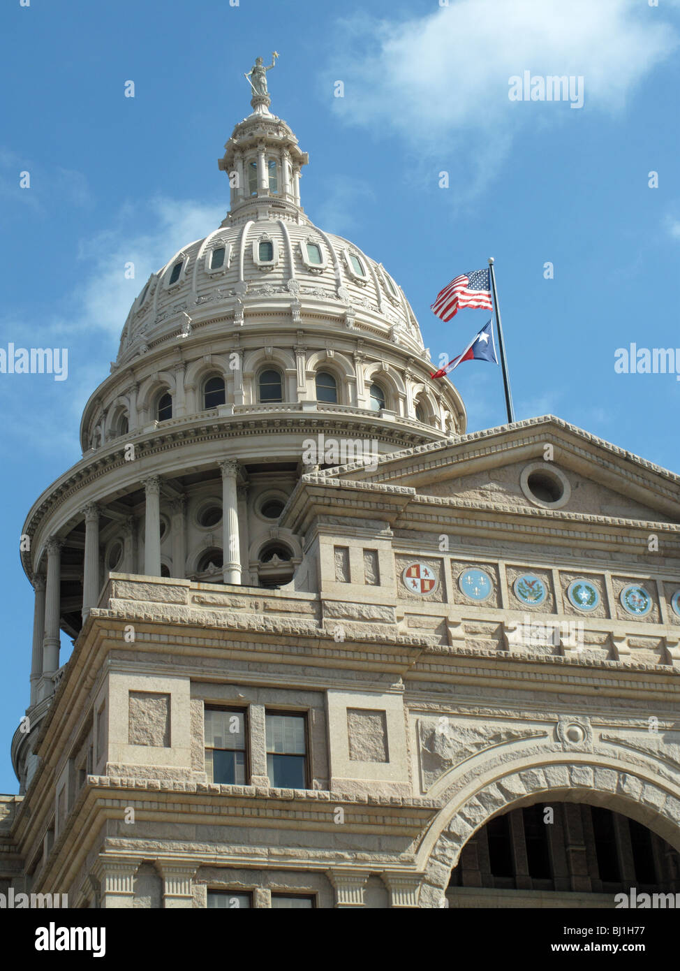 Austin Texas State Capitol building Stock Photo