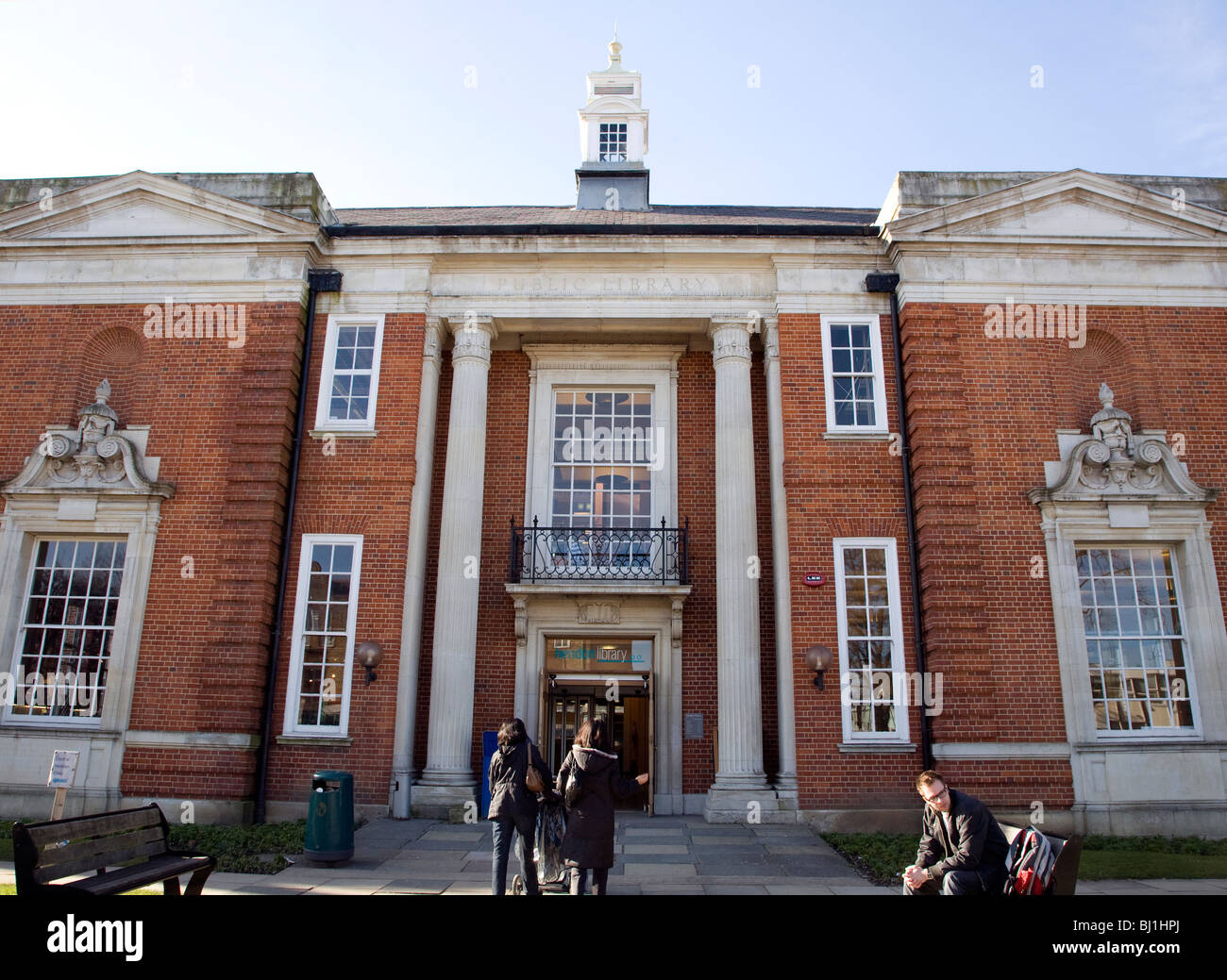 Public Library, Hendon, North West London Stock Photo