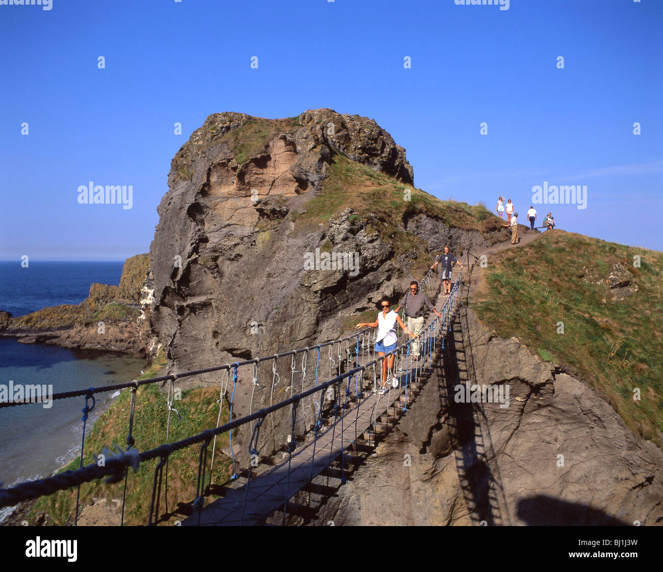 CarrickaRede Rope Bridge, near Ballintoy, County Antrim, Northern