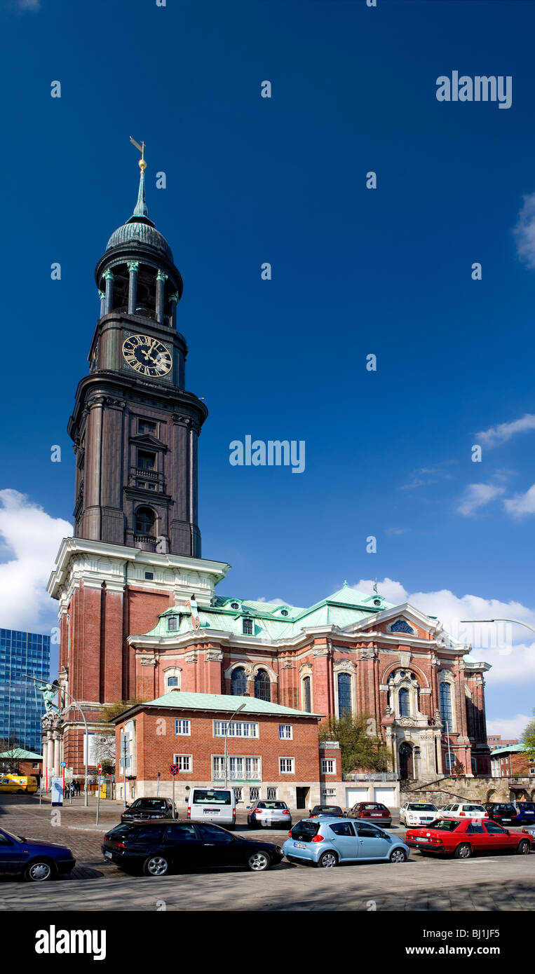 St michaelis kirche hamburg hi-res stock photography and images - Alamy