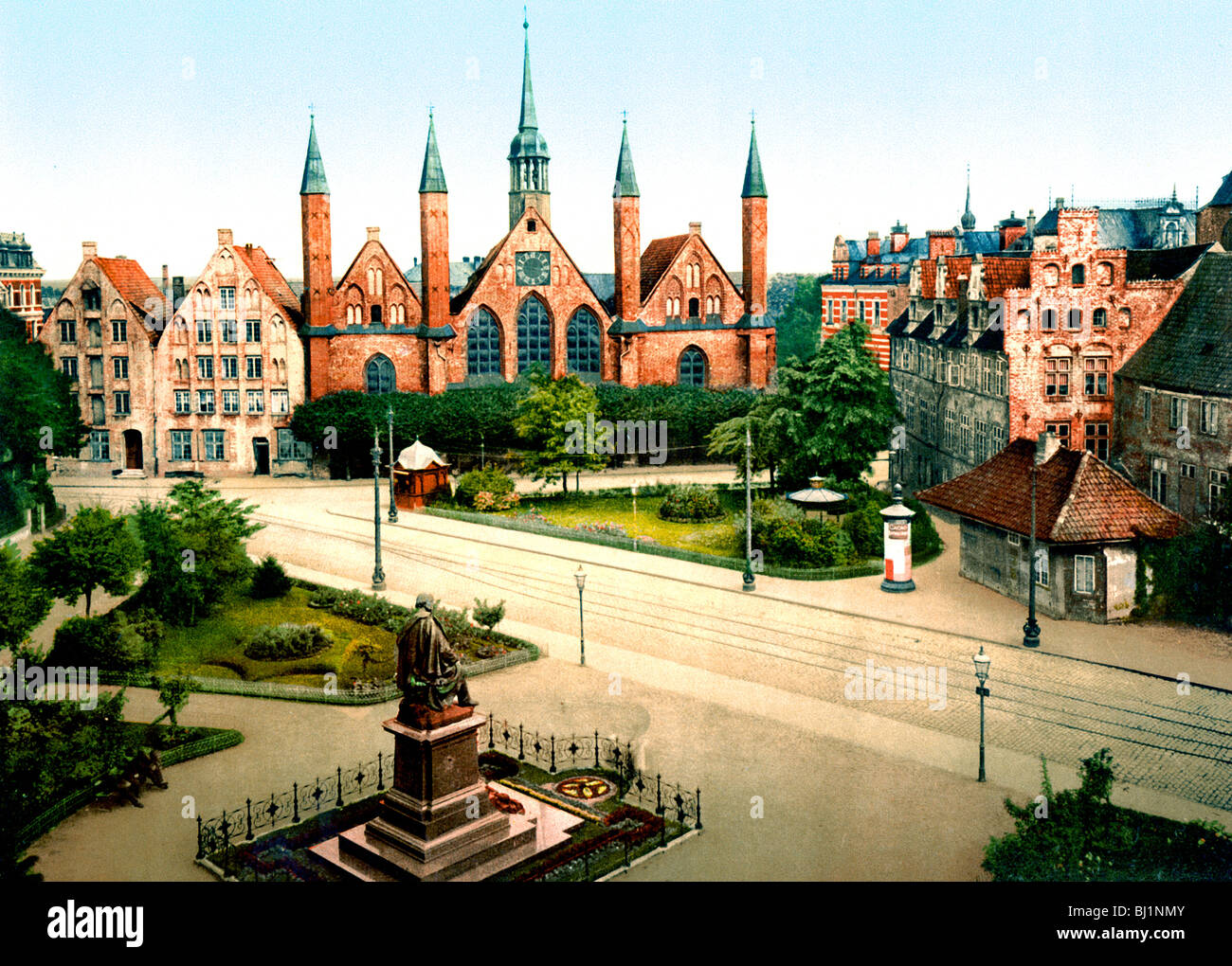 Das Krankenhaus Lübeck Stock Photo