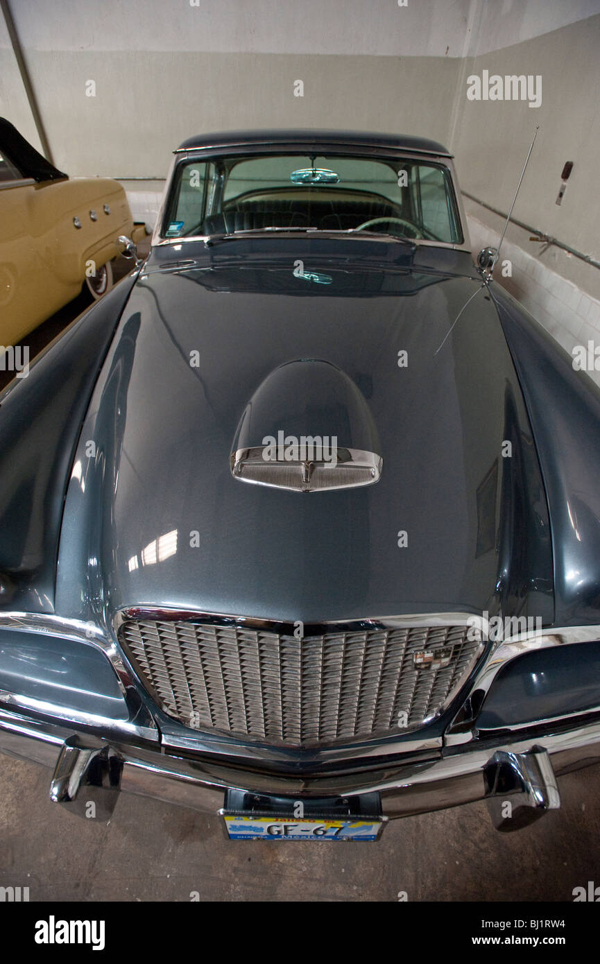 Classic car collection in Guadalajara, Mexico, North America Stock